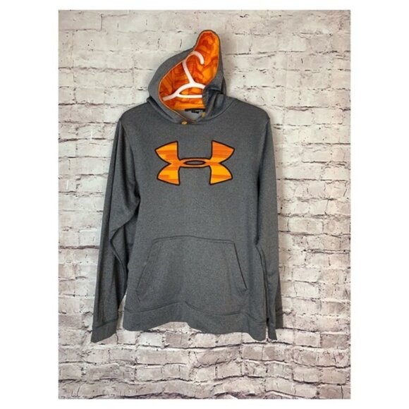 Under Armour Men's Gray Storm Caliber Hoodie Sz S - Picture 1 of 10